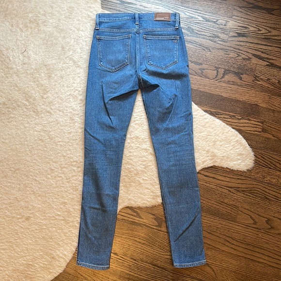 Madewell 10” High-Rise Skinny Jean with Button Front - Picture 8 of 8